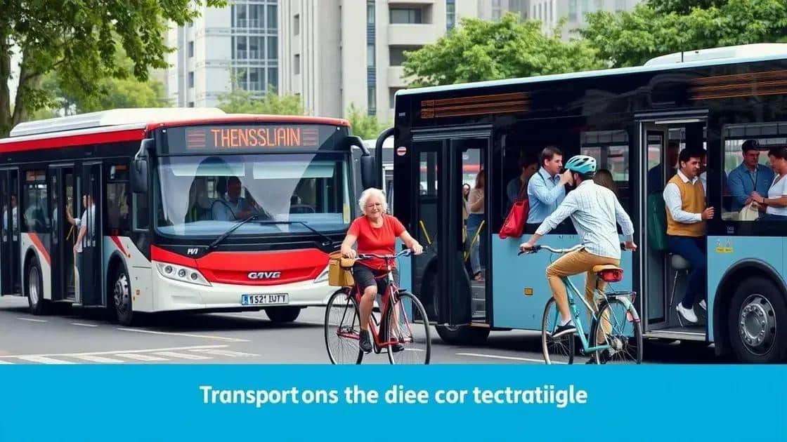 How policies shape transportation choices