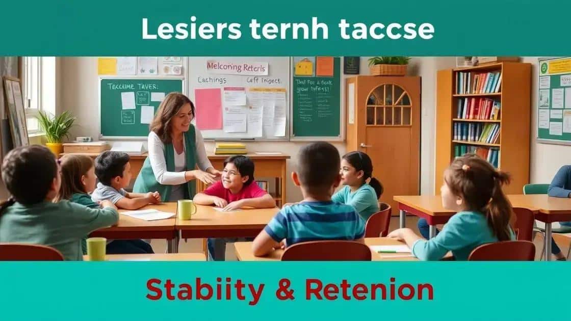 How salary increases affect teacher retention