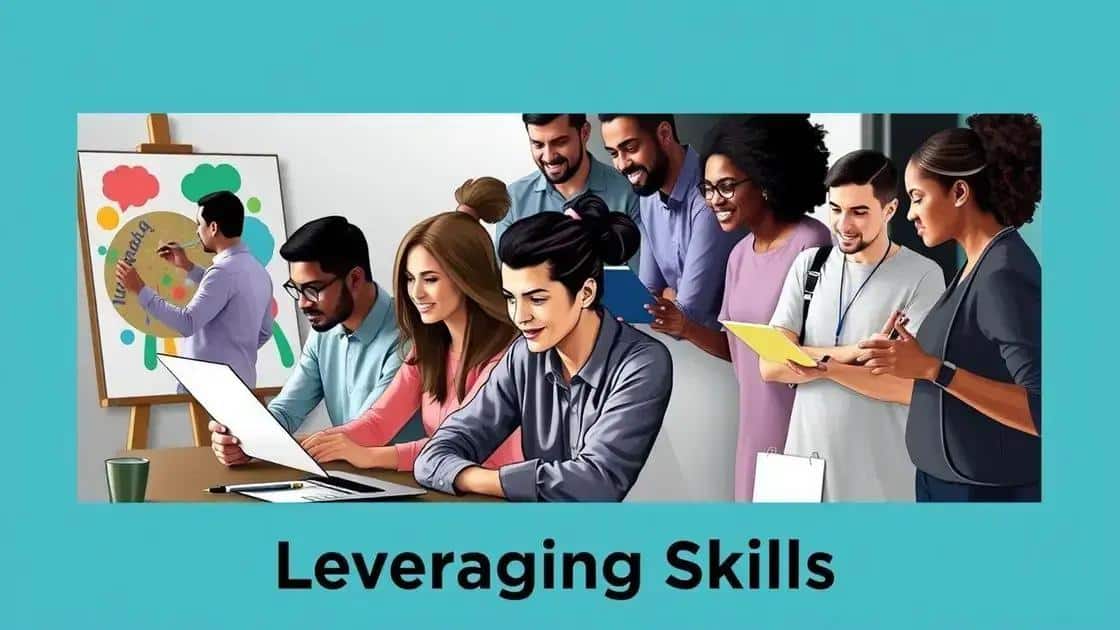 Creative ways to leverage your skills