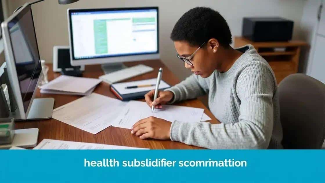 How to apply for health subsidy programs