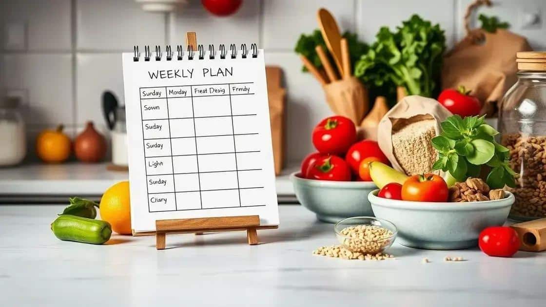 Practical tips for meal planning