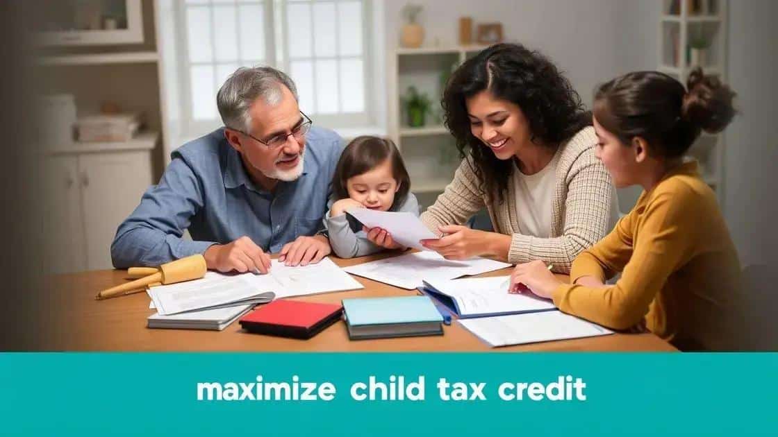 Steps to maximize your child tax credit
