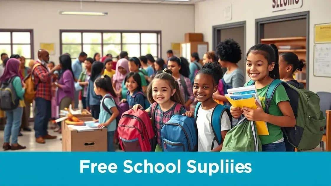 Where to find wide free school supplies
