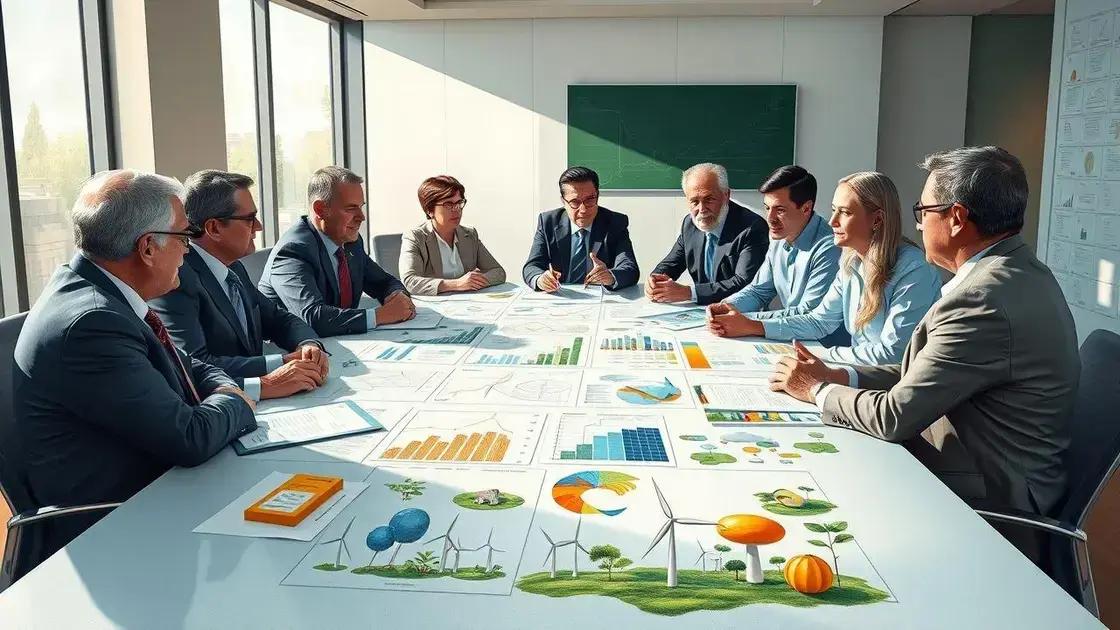 Key stakeholders in energy policy discussions