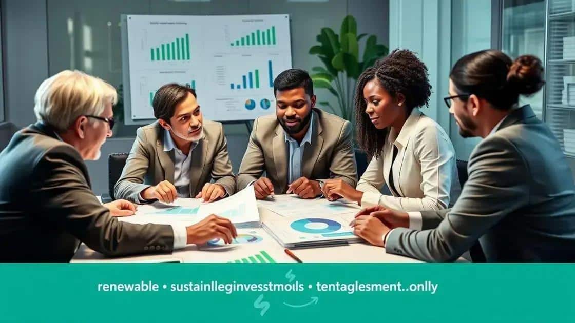 Top investment strategies for sustainability