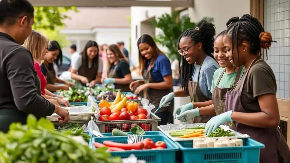 Community initiatives to improve meal access