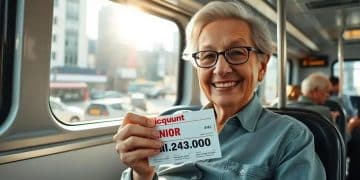 Public transportation discount programs for seniors