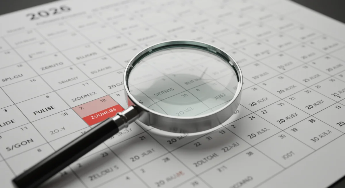 Critical deadlines highlighted on a calendar for 2026 internet subsidies