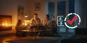 Family enjoying a warm home thanks to LIHEAP assistance