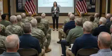 Group of veterans learning about upcoming 2026 benefits changes